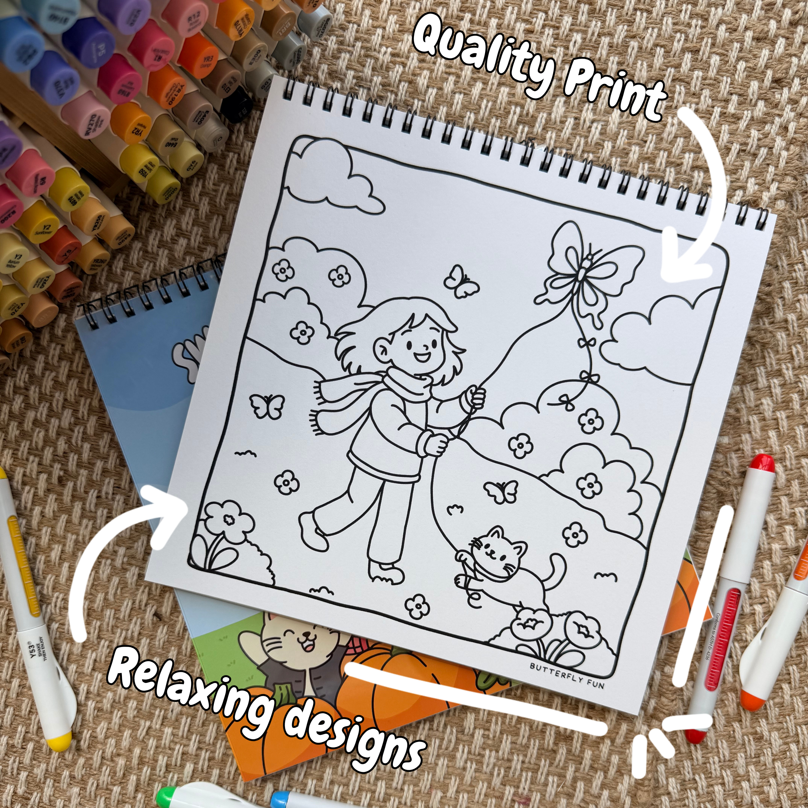 Sweater Weather  Coloring Book - Spiral Bound